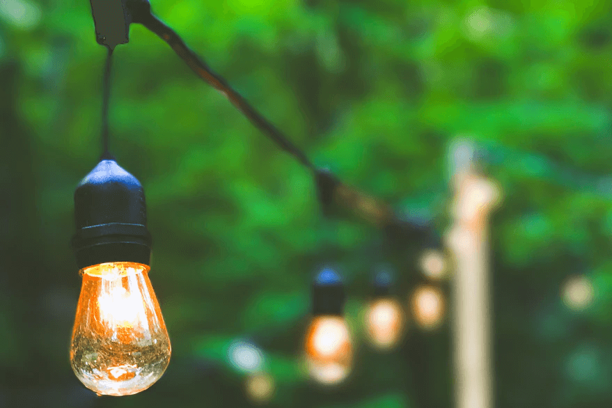 Low voltage should often be used for exterior lighting to avoid safety hazards. 